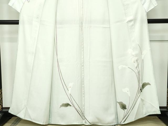 平和屋本店■極上 訪問着 無双 紗袷 紗×絽 カラー 暈し染め 逸品 CZAA2644s5