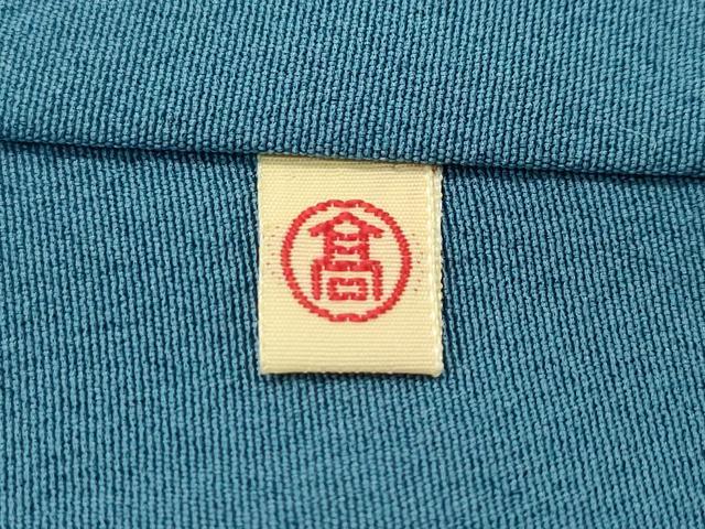 平和屋本店■極上 本加賀友禅作家 由水煌人 訪問着 エ霞草花文 御召茶色地 高島屋扱い 逸品 CZAA2657s5
