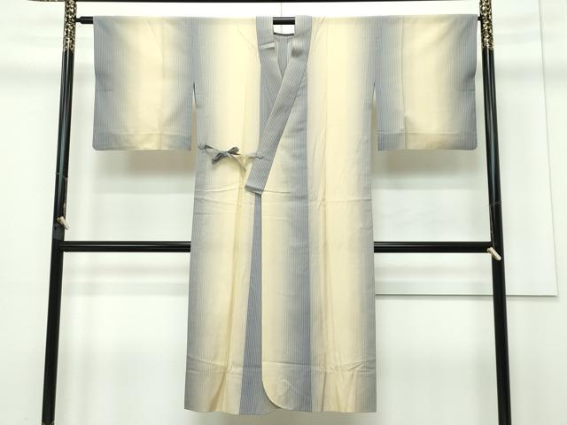 平和屋本店▽極上 道中着 スリーシーズン 春夏秋 塵除け ロング丈 紗 間道 逸品 CZAA2658s5