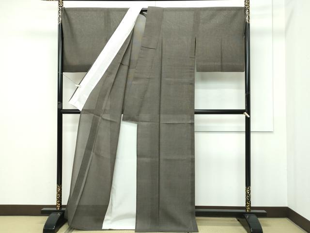 平和屋本店■極上 夏物 本場大島紬 夏大島 150亀甲 総詰め 逸品 CZAA2664s5