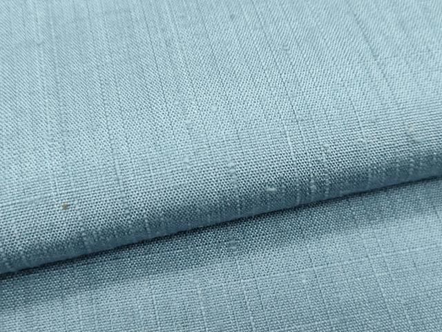 平和屋本店■極上 紬 色無地 藍鼠色 逸品 未使用 CZAA2705s5