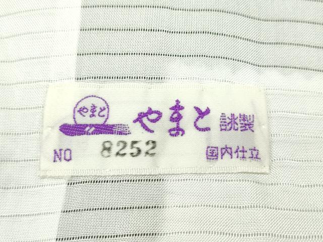 平和屋本店■極上 夏物 小千谷縮 やまと誂製 麻 逸品 未使用 CZAA2715s5