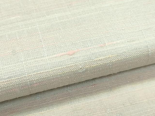 平和屋本店●極上 紅花紬 米沢 霞文 逸品 CZAA2782s5