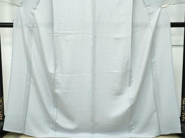 平和屋着物*極上 夏物 色無地 柳鼠色 菱紋紗 逸品 CZAA5404s6