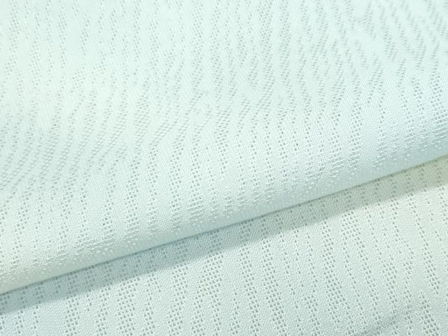 平和屋本店▽極上 スリーシーズン 春夏秋 塵除け 長羽織 紗 斜線文 暈し染め 反端付き 逸品 未使用 CZAA2818s5