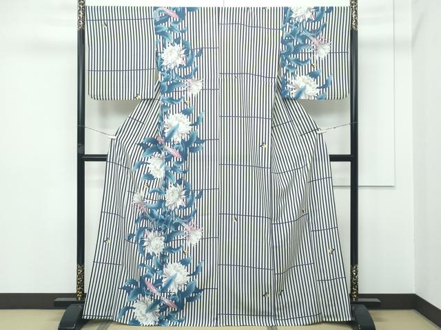 平和屋着物■極上 夏物 撫松庵 セオアルファ 訪問着 乱菊 蛍 逸品 CZAA2872s5