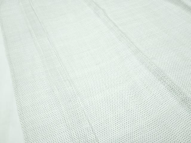 平和屋本店■極上 夏物 石川県指定無形文化財 能登上布 本麻手織上布 服部麻布工場謹製 証紙付き 逸品 未使用 CZAA2895s5