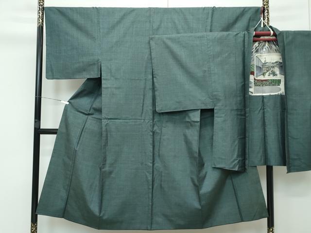 平和屋着物●極上 男性 本場大島紬 アンサンブル 100亀甲 総詰め 逸品 CZAA3009s5