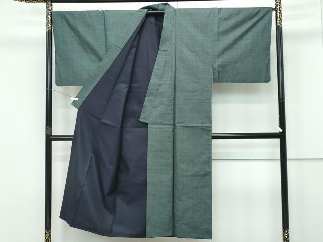 平和屋着物●極上 男性 本場大島紬 アンサンブル 100亀甲 総詰め 逸品 CZAA3009s5