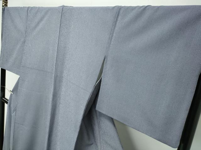 平和屋着物●極上 江戸小紋 万筋 黒紅×白 やまと誂製 洗える着物 逸品 CZAA3040s5