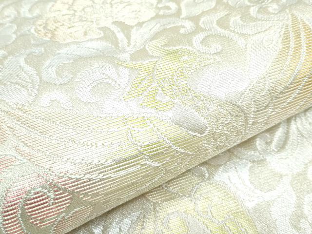 平和屋本店■極上 龍村美術織物 たつむら 六通柄袋帯 翔鳳彩花錦 金銀糸 逸品 CZAA3055s5