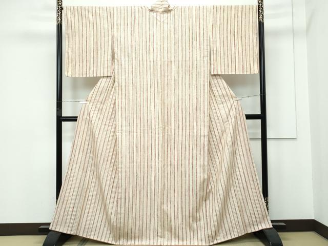 平和屋本店■極上 染司よしおか 五代目 吉岡幸雄 紬 間道 逸品 CZAA3094s5