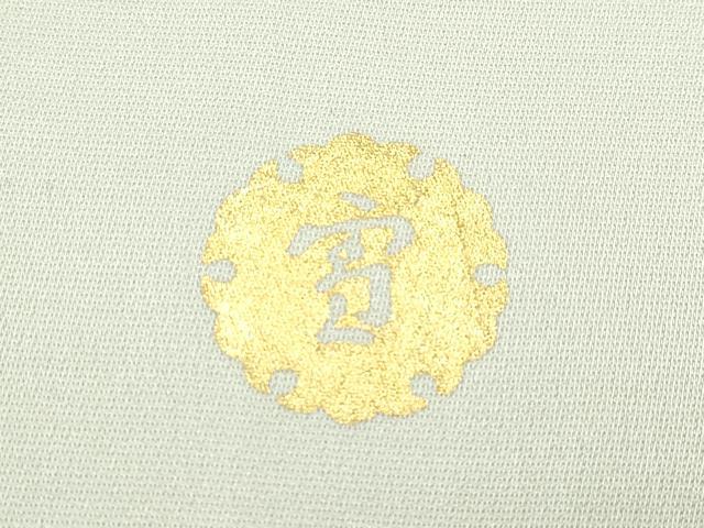 平和屋本店●極上 ジャパンオートクチュール 渡辺雪三郎 訪問着 刺繍 松 黒地 金彩 逸品 CZAA5557s6