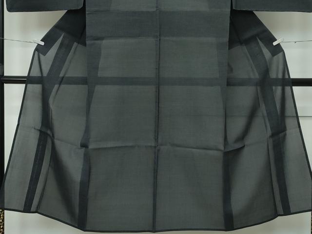 平和屋本店*極上 男性 夏物 本塩沢 夏塩沢 150亀甲 総詰め 濃紺地 逸品 未使用 CZAA3346s5