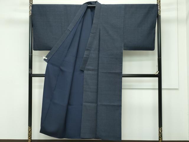 平和屋本店■極上 男性 本場結城紬 重要無形文化財 アンサンブル 100亀甲 総詰め 逸品 CZAA3370s5
