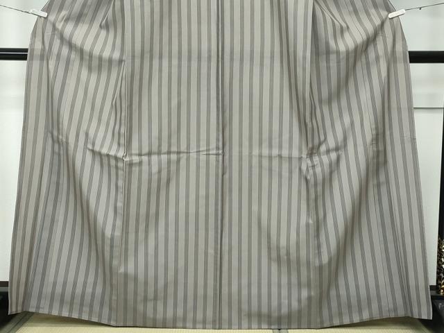 平和屋着物*極上 夏物 本場縞大島紬 夏大島 間道 久野織物 証紙付き 逸品 CZAA3529s5