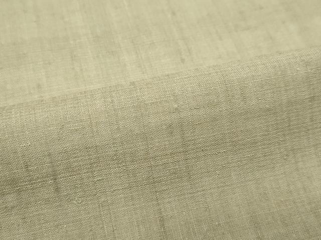 平和屋本店*極上 夏物 男性 紗紬 色無地 油色 逸品 CZAA3540s5