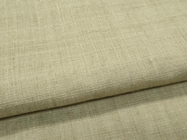 平和屋本店*極上 夏物 男性 紗紬 色無地 油色 逸品 CZAA3540s5