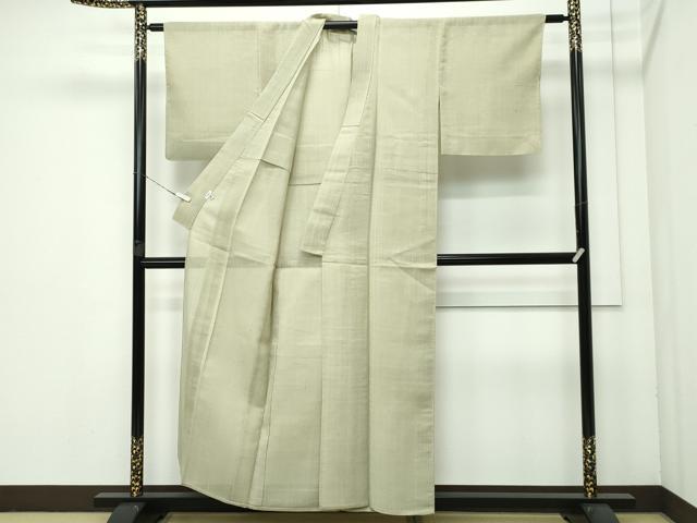 平和屋着物*極上 夏物 紗紬 色無地 油色 ゑり善扱い 逸品 未使用 CZAA3559s5
