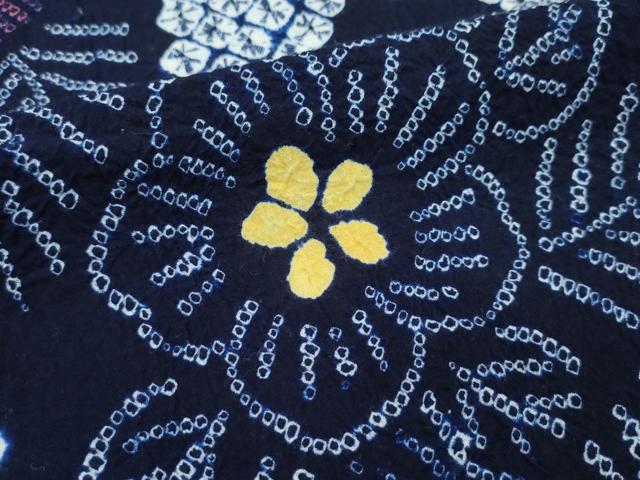 平和屋着物∴極上 夏物 浴衣 有松鳴海絞り 綿 逸品 CZAA3623s5