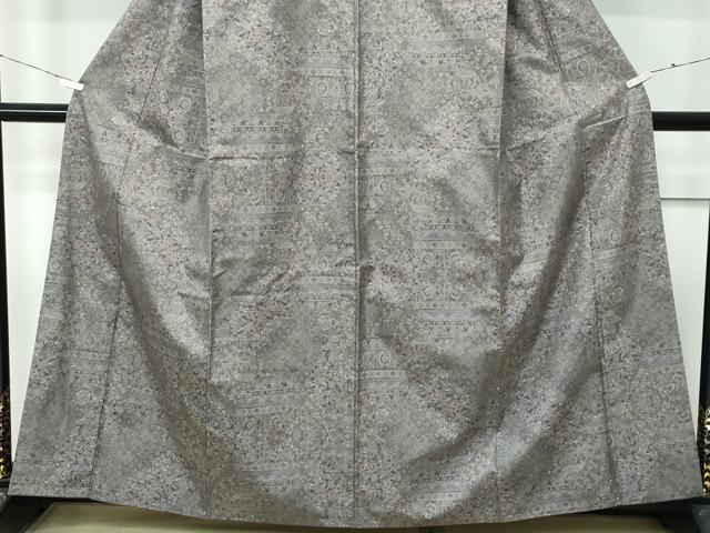 平和屋着物●極上 本場大島紬 9マルキ 吉祥花文 銀座おゝぎ屋扱い 逸品 CZAA3628s5