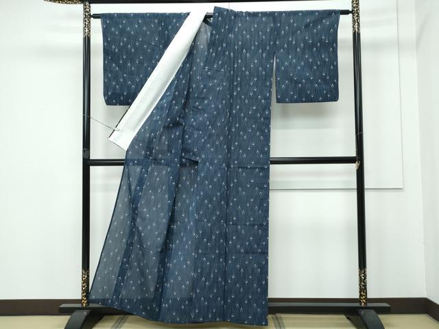 平和屋着物■極上 夏物 明石ちぢみ 証紙付き 逸品 CZAA3777s5
