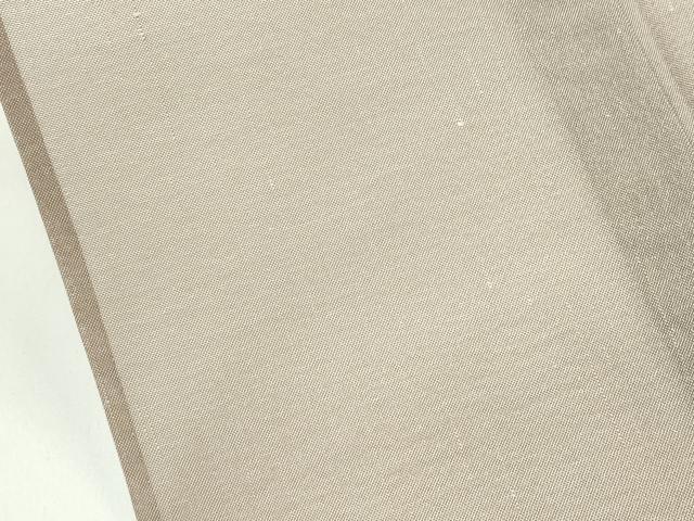 平和屋着物■極上 夏物 結城紬 夏結城 訪問着 きぬの羽衣 結城屋扱い 香色地 さが美扱い 証紙付き 逸品 未使用 CZAA3812s5