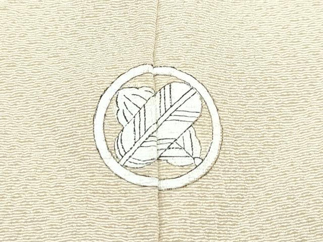 平和屋本店■希少 皆川月華 長女 日本画家 皆川千恵子 訪問着 刺繍 草花文 金銀糸 浅黄色 逸品 CZAA3848s5