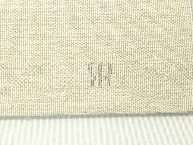 平和屋本店■極上 爪掻き本綴れ 西陣 川島織物 八寸名古屋帯 絵皿花鳥文 金銀糸 三越扱い 逸品 未使用 CZAA3946s5