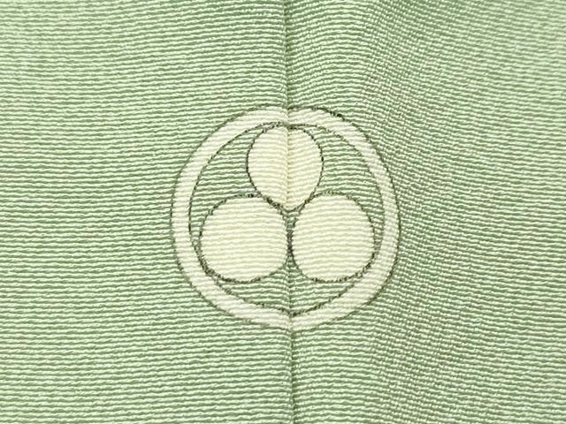 平和屋本店■極上 本加賀友禅作家 百貫華峰 色留袖 花鳥松文 柳茶色地 逸品 CZAA3951s5