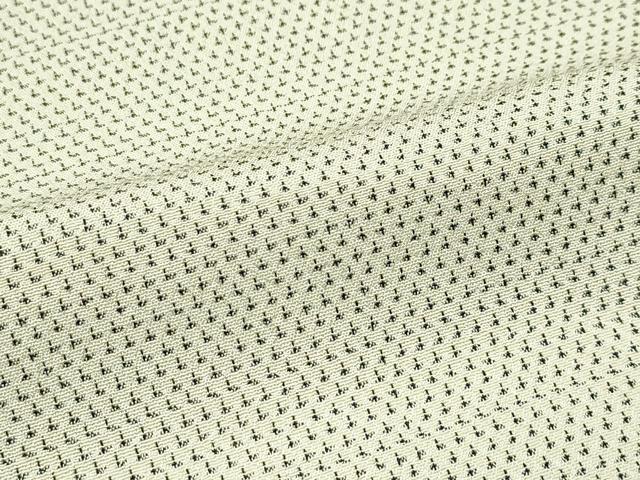 平和屋着物▽極上 本塩沢 単衣 蚊絣 証紙付き 逸品 CZAA3995s5
