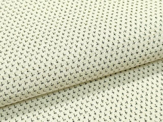 平和屋着物▽極上 本塩沢 単衣 蚊絣 証紙付き 逸品 CZAA3995s5