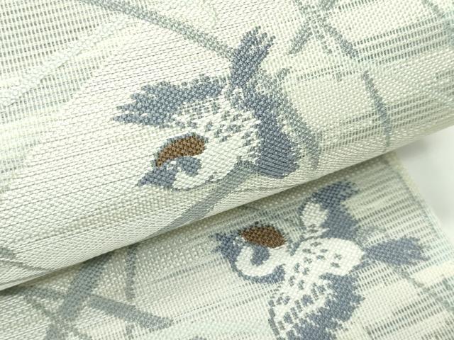 平和屋着物*極上 夏物 六通柄袋帯 雀 稲穂 逸品 未使用 CZAA4193s5