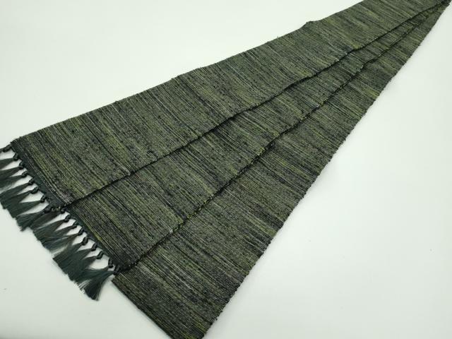 平和屋着物■極上 男性 角帯 くれはた織 齋英織物謹製 逸品 未使用 CZAA4198s5
