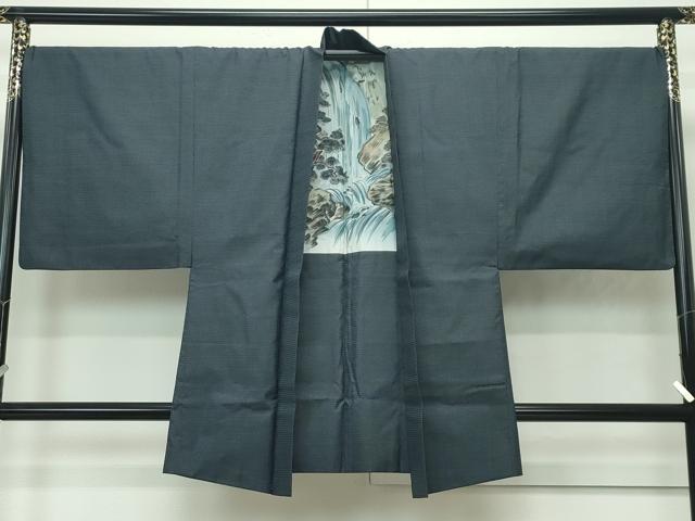 平和屋着物●極上 男性 本場大島紬 アンサンブル 100亀甲 総詰め 逸品 CZAA4204s5