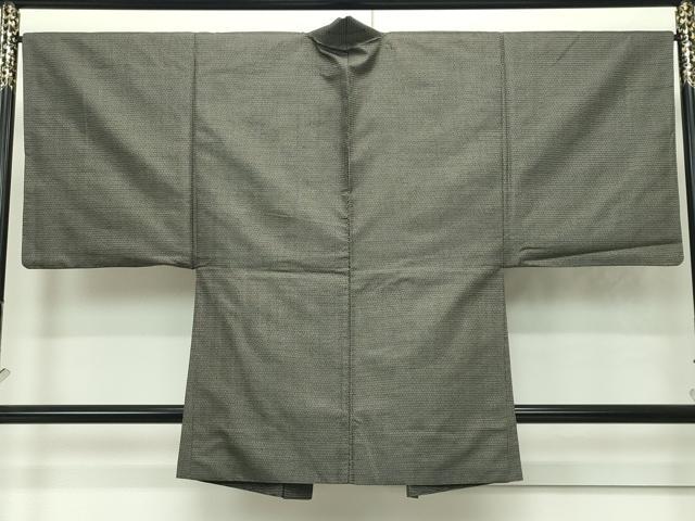 平和屋着物●極上 男性 本場大島紬 アンサンブル 100亀甲 総詰め 逸品 CZAA4207s5