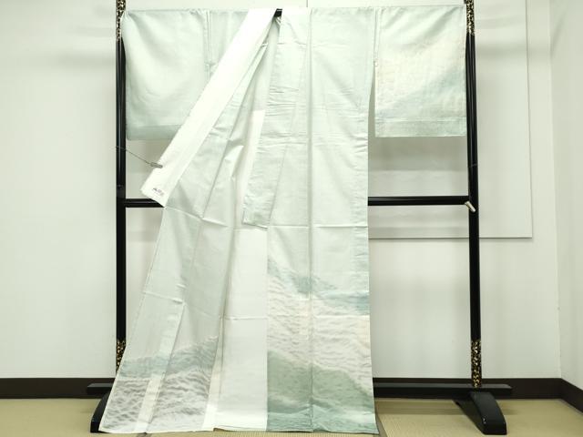 平和屋着物*極上 夏物 訪問着 霞文 暈し染め やまと誂製 逸品 CZAA4235s5