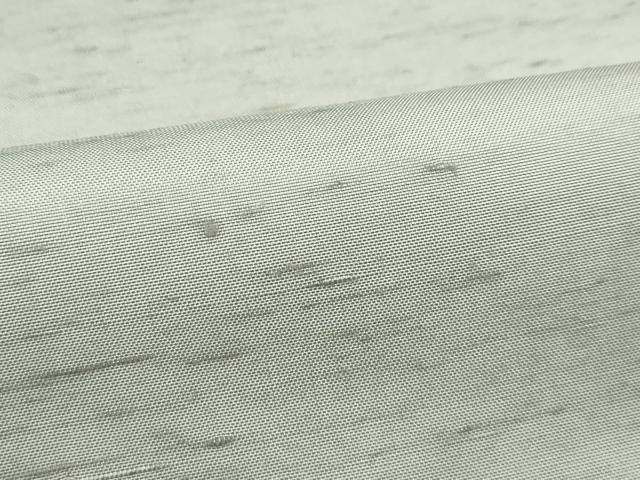 平和屋着物●極上 石川県指定無形文化財 牛首紬 白山工房 手織り 霞文 逸品 未使用 CZAA5745s6