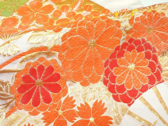 平和屋着物■極上 七五三 女の子 7歳 祝着・袋帯セット 総絞り 総刺繍 駒刺繍 牡丹 半衿刺繍 逸品 CZAA4282s5