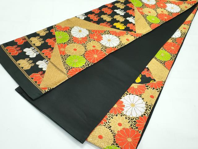 平和屋着物■極上 七五三 女の子 7歳 祝着・袋帯セット 総絞り 総刺繍 駒刺繍 花車文 逸品 CZAA4283s5