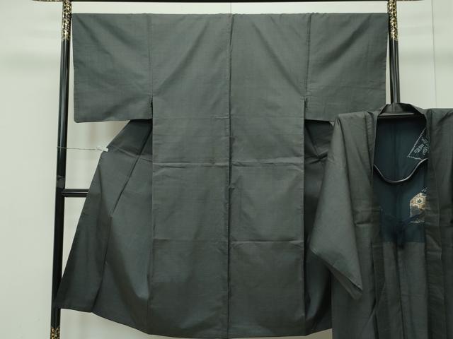 平和屋着物■極上 男性 本場大島紬 アンサンブル 100亀甲 総詰め 羽織紐付き 逸品 CZAA4286s5