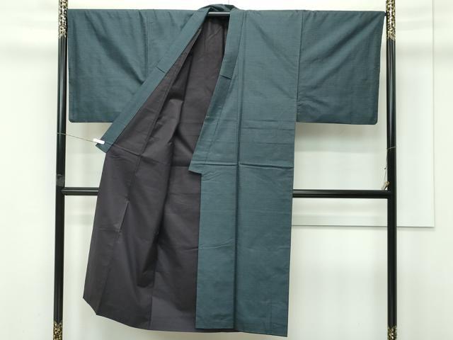 平和屋着物●極上 男性 本場大島紬 アンサンブル 100亀甲 総詰め 逸品 CZAA4297s5