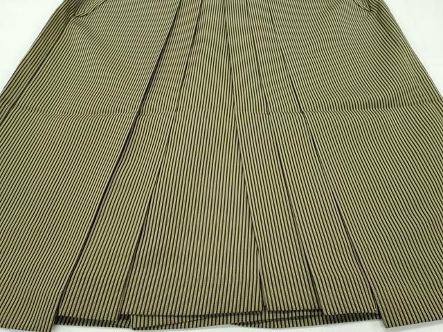 平和屋着物*極上 夏物 男性 馬乗り袴 縞 逸品 CZAA4302s5