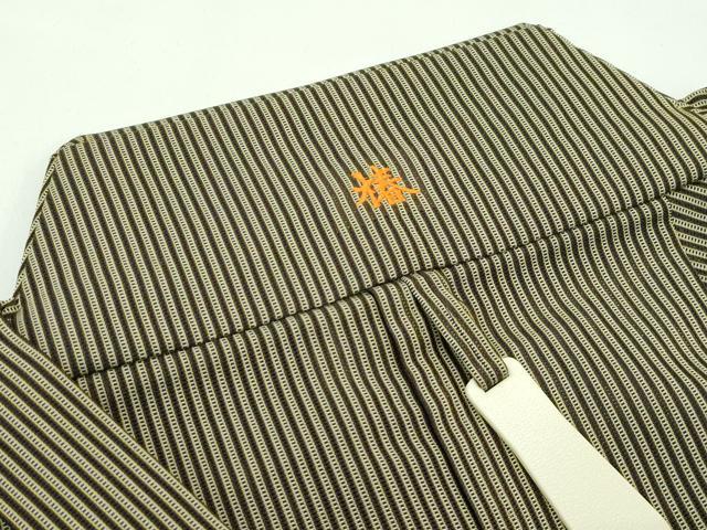 平和屋着物*極上 夏物 男性 馬乗り袴 縞 逸品 CZAA4302s5