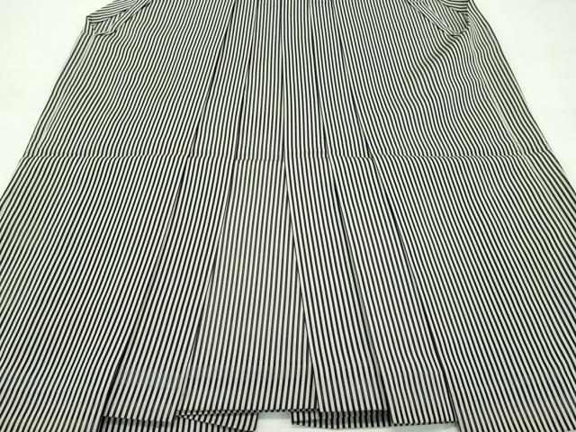 平和屋着物*極上 夏物 男性 馬乗り袴 縞 逸品 CZAA4303s5