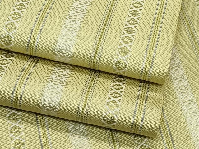 平和屋着物■極上 本場筑前博多織 八寸名古屋帯 献上柄 逸品 未使用 CZAA4351s5