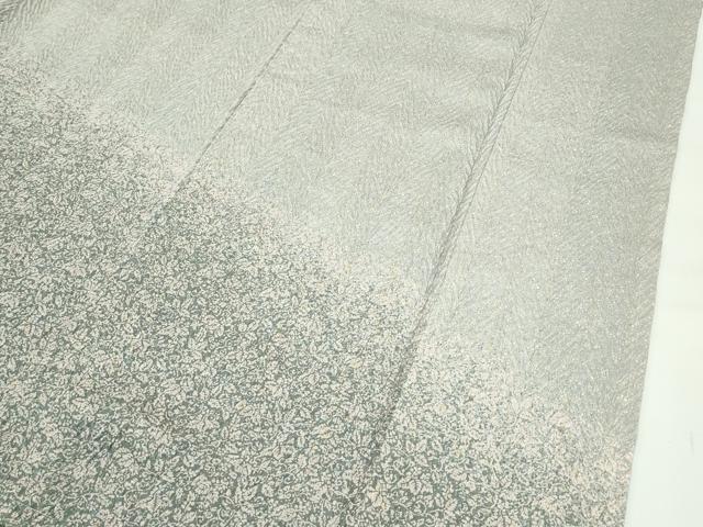 平和屋着物●極上 名門 藤娘きぬたや・総絞り 杢目絞り 花唐草文 たたき染め 逸品 未使用 CZAA4448s6