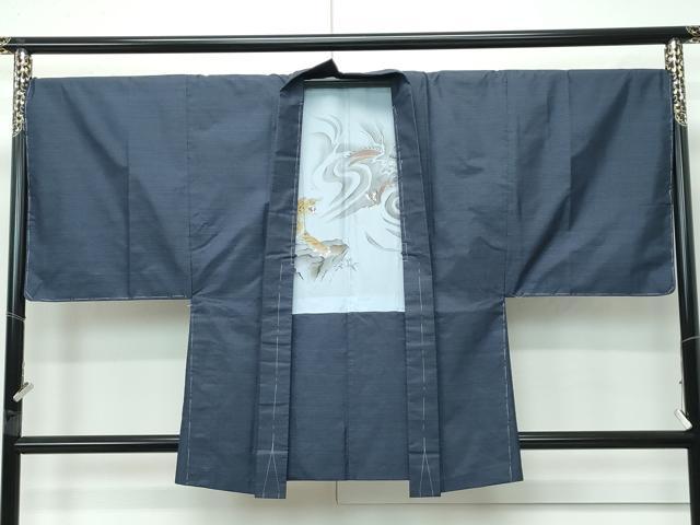 平和屋着物●極上 男性 本場大島紬 アンサンブル 100亀甲 総詰め 逸品 未使用 CZAA4477s6