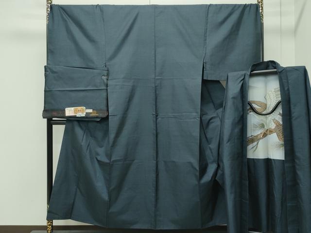 平和屋着物●極上　男性　本場大島紬　アンサンブル　キングサイズ　100亀甲　総詰め　証紙付き　逸品　CZAA4558s6 平和屋着物○極上 男性 本場大島紬 アンサンブル キングサイズ 100亀甲