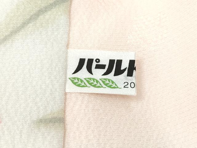 平和屋着物●上質な長襦袢 半衿刺繍 蛍暈し 兎 逸品 未使用 CZAA4579s6